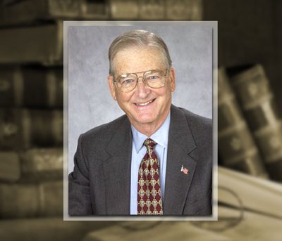 Portrait of Ray Lewis, co-founder of Smith Lewis, LLP, photographed in 2002.